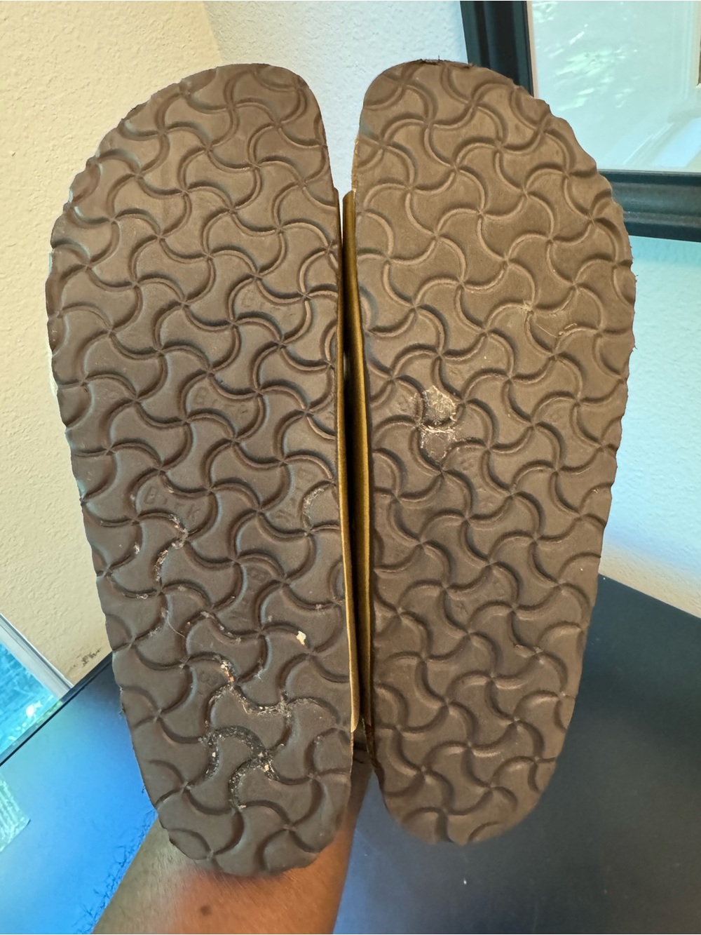 Birkenstock Arizona Birko-Flor Patent Sandals - Picture 9 of 9